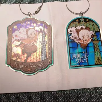 마법소녀 마도카 마기카 아크릴 키링 모모에 나기사