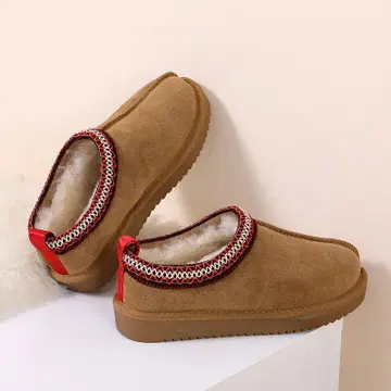 브라운 스웨이드 어그 부츠