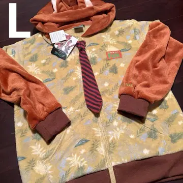 주토피아 니키 코스프레 복슬복슬 후드티 여성용 귀 포함 넥타이