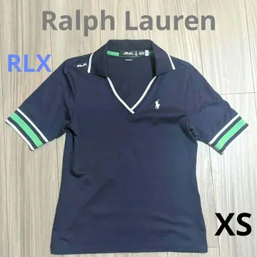 랄프 로렌 RLX 골프웨어 반팔 카라 부착 여성용