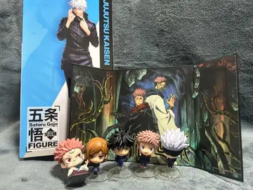 주술회전 캡슐 토이 피규어 3면 개폐 묶음 판매