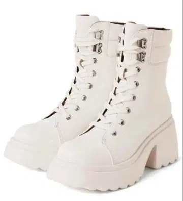 [ 미사용 새상품 ] GRL 화이트 부츠 zr1118 23.5cm