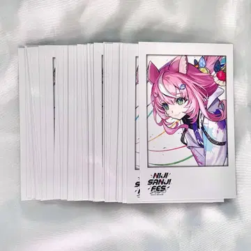 얀나리 니지페스 키 비주얼 kv 폴라로이드