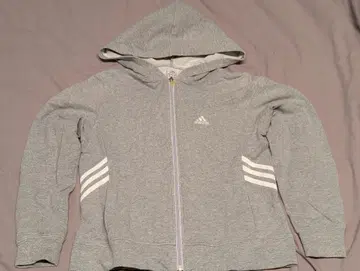 adidas 아디다스 풀 집업 후드티 그레이 S 사이즈