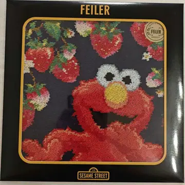 페이러 손수건 엘모 미사용 새상품 스트로베리 필드