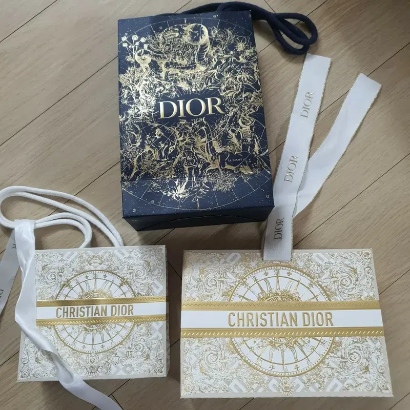 디올 쇼핑백 3pcs 일괄