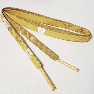 (c02)허리띠 단품 기모노 일본 의류 잡화 오비끈 미사용품 고려조 자수