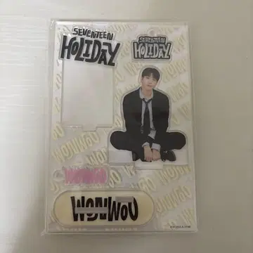 SEVENTEEN HOLIDAY 아크릴 스탠드 WONWOO