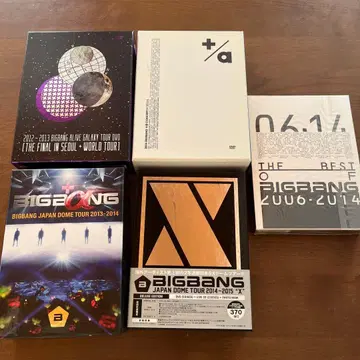 [ 가격 인하 중 ] BIGBANG 일본 돔 투어 한국 투어 DVD 세트