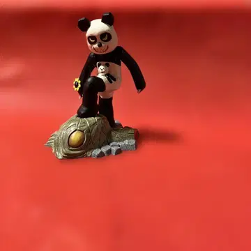 2026년 신춘 1월 13일 타임세일 유니크 팬더 피규어 약 10cm