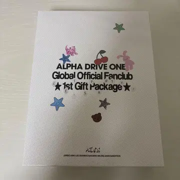 ALPHA DRIVE ONE 팬클럽 기프트 패키지 ALD1 FC