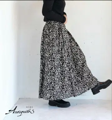 ichi antiquites 스웨터와 스커트 필견