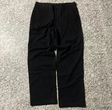 [ 90s 올드 ] GEORGE 노턱 컬러 치노 팬츠 W34 블랙