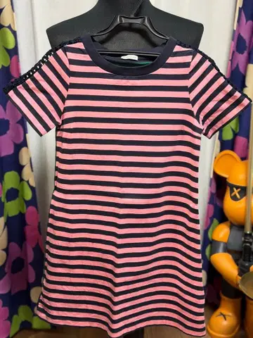 컨디션 최상 MONCLER ABITO CORTO 보더 원피스