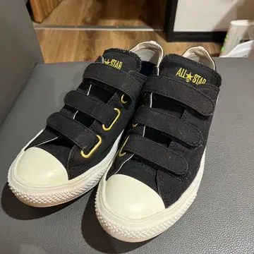 컨버스 올스타 라이트 V-3 TD OX 블랙 24.5cm