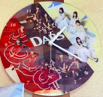 노기자카46 DARS 콜라보 아크릴 벽걸이 시계
