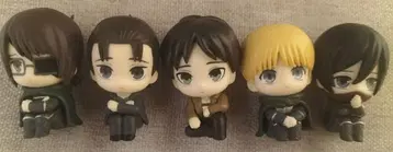 진격의 거인 기다림 피규어 엘렌 미카사 알민 한지 덤 포함