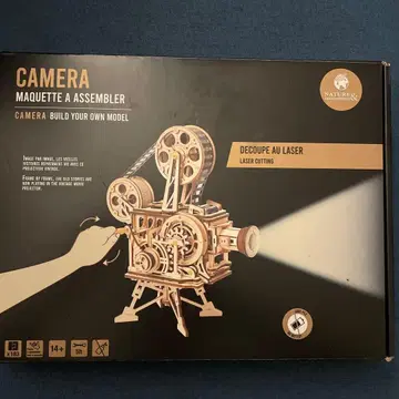 카메라 직접 조립 모델 키트 프랑스어/영문판