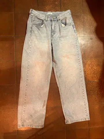 백 넘버 드라이-X-데님 라이트 블루 데님