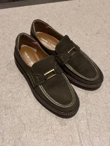 Odette e Odile 다크 그린 로퍼 22