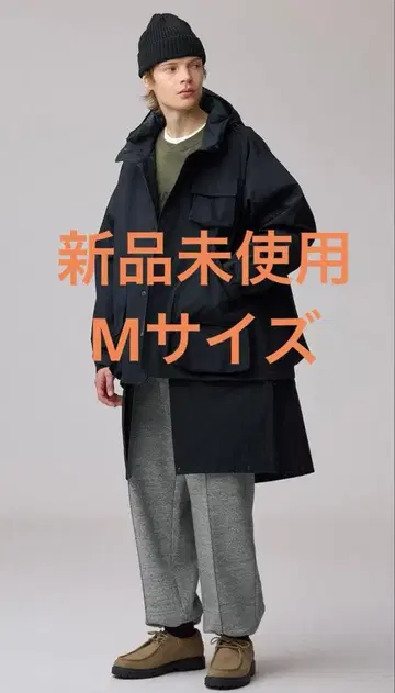 엔지니어드 가먼츠 x GU 패디드 쉘 파카 M 네이비