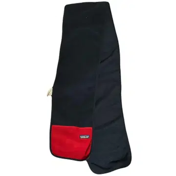 patagonia 플리스 머플러 네이비 레드
