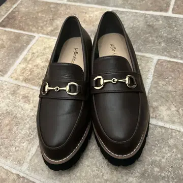 masyugirl 비트 모티브 통굽 로퍼