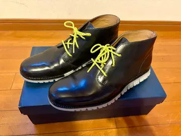 콜한 제로 그랜드 가죽 처카 부츠