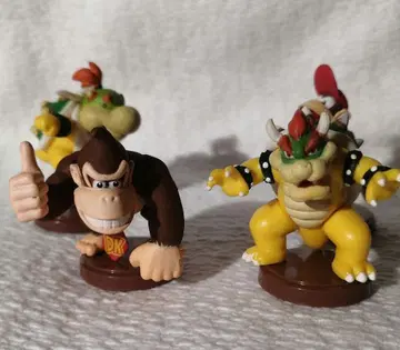 동키콩 디디콩 쿠파 피규어 세트