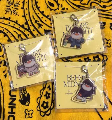 2PM 준호 펭귄 아크릴 참 3종 세트