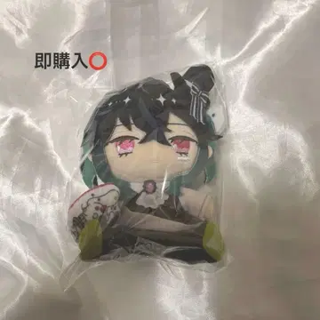 악마 집사와 검은 고양이 아쿠네코 바스틴 켈리 바스틴 봉제 인형 산리오