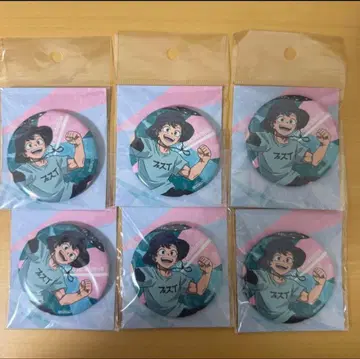 나의 히어로 아카데미아 TaFver 캔뱃지 ~미도리야 이즈쿠~ (6개)