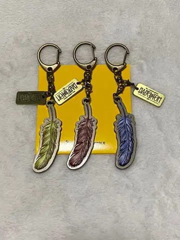 Mrs. GREEN APPLE 바벨탑 깃털 키링 3종 세트