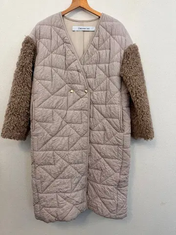 ORIVAR SAT 베이지 롱 코트