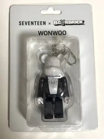 새상품 SEVENTEEN WONWOO 베어브릭 원우 BE@RBRICK