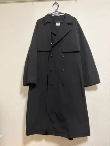 [ BEAMS ] 블랙 트렌치코트