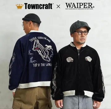 WAIPER x TOWN CRAFT 와이퍼 스카잔 수베니어 자켓