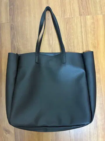 글로벌 워크 토트백 가죽 블랙