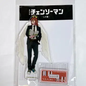 극장판 체인소 맨 레제편 천사의 악마 도서 아크릴 스탠드 서점 콜라보