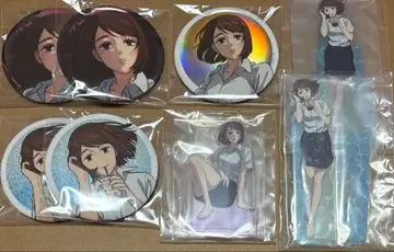 주술회전 세가 럭키 쿠지 이에이리 쇼코 캔뱃지 아크릴 스탠드 묶음 판매