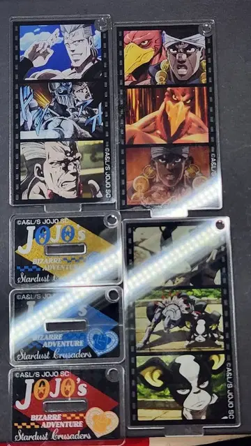 죠죠 아크릴 스탠드 키링 이기 아브드르 폴나레프 3부