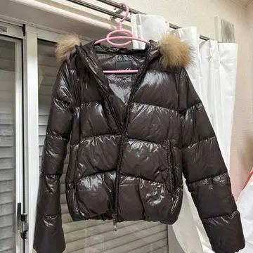 DUVETICA 브라운 다운 자켓 38