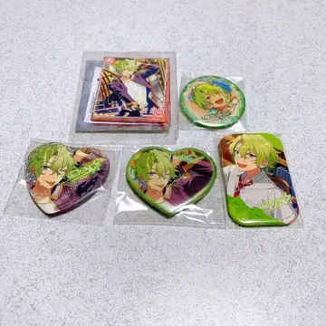 앙스타 토모에 히요리 캔뱃지 세트