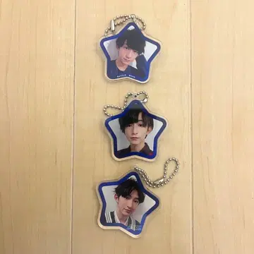 키다 나오야 MAZZEL NAOYA 아크릴 키링 3개 세트