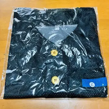 미사용 새상품 키시단 공식 베이스볼 셔츠 4번 투수 오마에 L 스카이블루