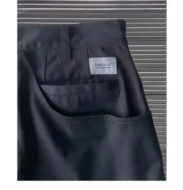MINE U.S.A. 워크 팬츠 블랙 사이즈02