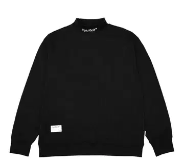 cph THERMAL LS MOCK NECK TEE BLACK