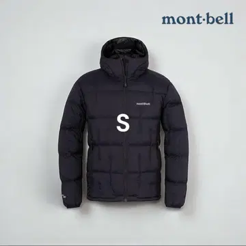 새상품 mont-bell 몽벨 네쥬 다운 후드티 블랙 S