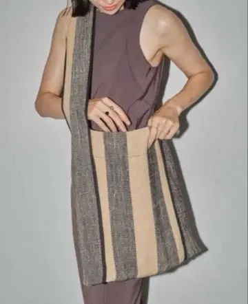 TODAYFUL 슬라브 스트라이프 백