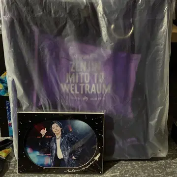 ZENJIN 토트백과 포토 카드 세트 mrs green apple